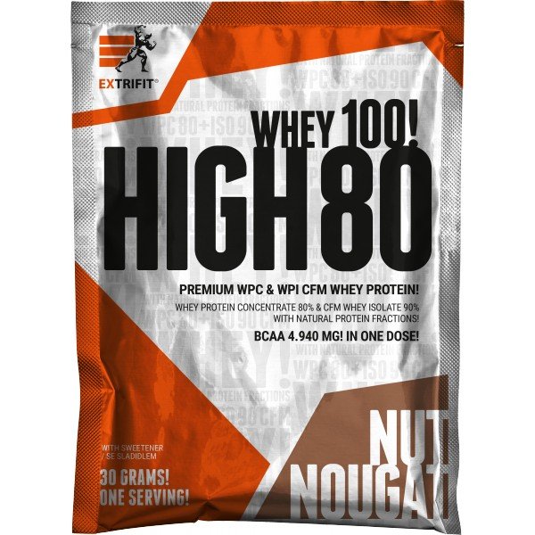High Whey 80 - 30 g, lískový ořech