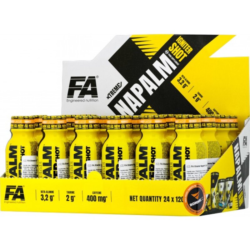 Xtreme Napalm Igniter Shot 2022 - 24x 120 ml, maracuja