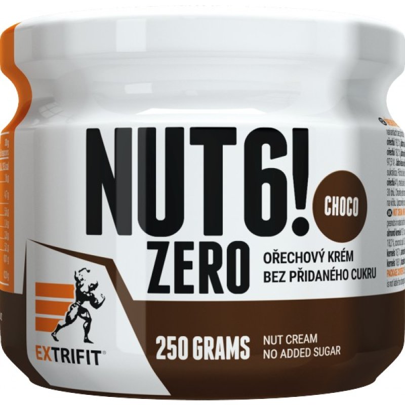Nut 6! Zero - 250 g, čokoláda