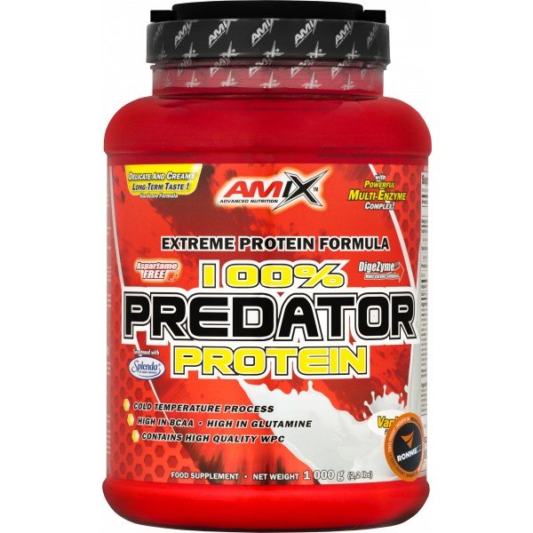 100 % Predator Protein - 1000 g, jablko-skořice