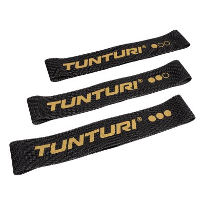 Set textilních odporových gum TUNTURI Centuri - 3 kusy