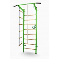 Žebřiny s příslušenstvím SPORTTEAM Child 230 x 66 cm, zelené