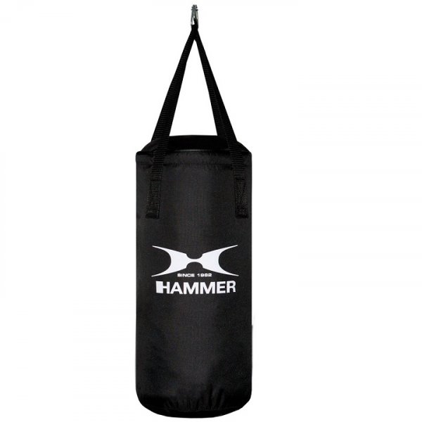 Boxovací pytel HAMMER Fit Junior, black, 50 x 25cm