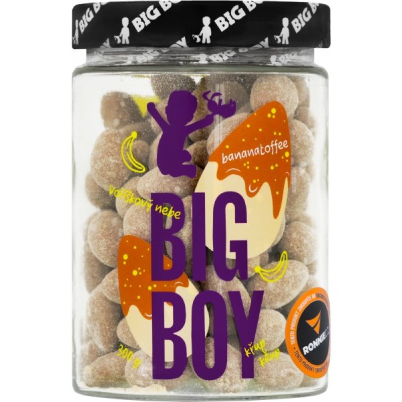 Mandle v mléčné čokoládě Bananatoffee - 300 g