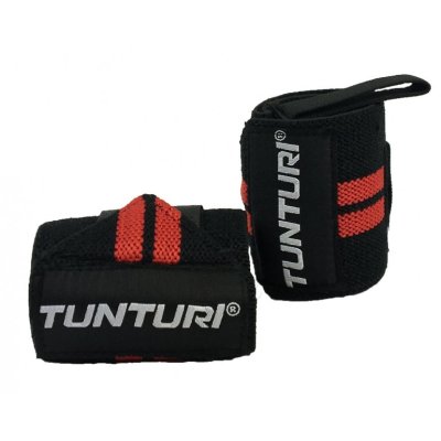 Bandáže zápěstí TUNTURI Wrist Wrap červené pár