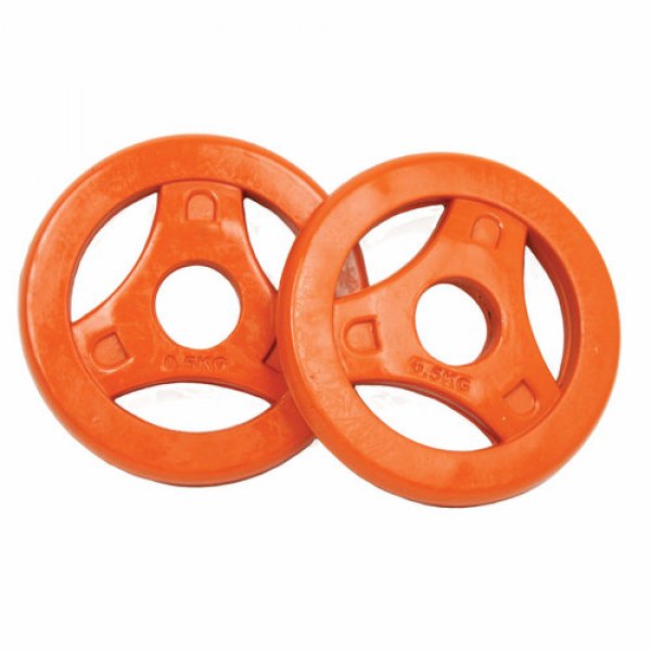 Kotouč pogumovaný Aerobic TUNTURI 0,5 kg pár