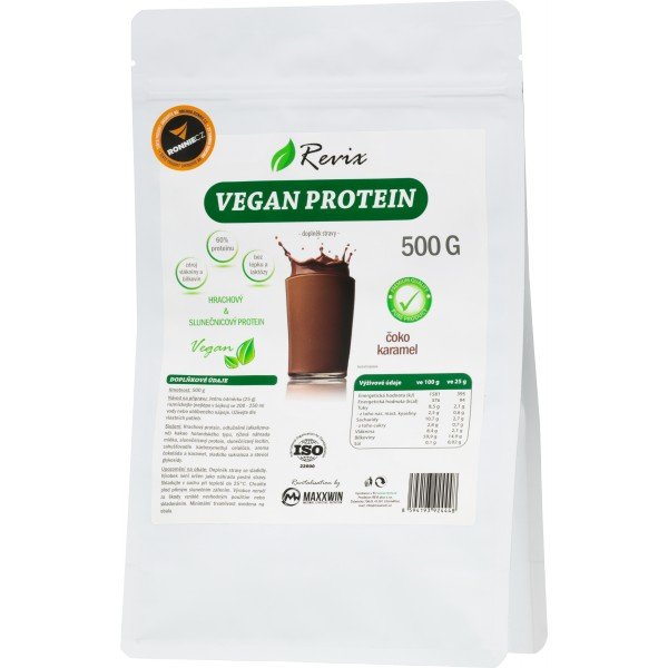 Vegan Protein - 500 g, jahoda