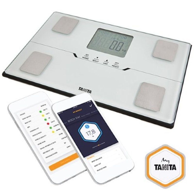 Chytrá osobní váha s tělesnou analýzou a připojením Bluetooth BC-401 bílá