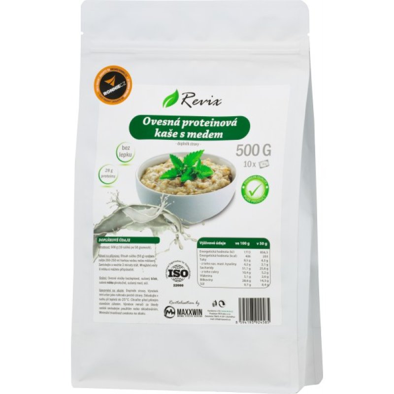 Ovesná proteinová kaše s medem - 500 g