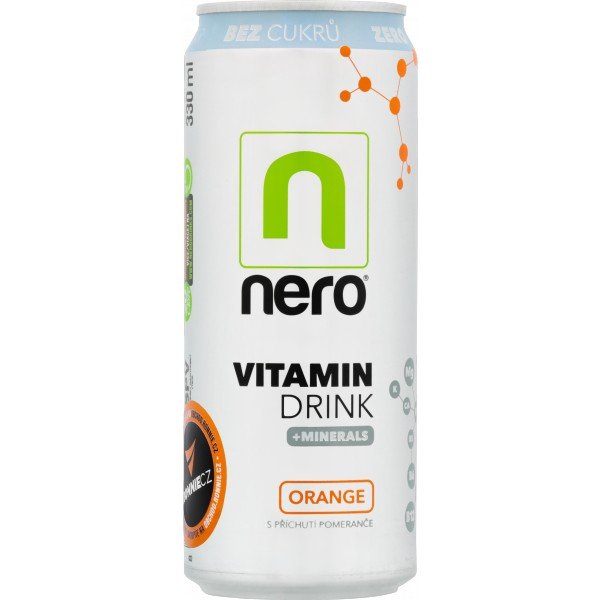 Nero Vitamin Drink Zero - 330 ml, pomeranč