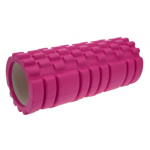 Masážní válec LIFEFIT JOGA ROLLER A01 33x14cm, růžový