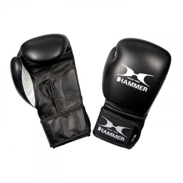 Boxovací rukavice HAMMER buffalo leather 10 OZ černé