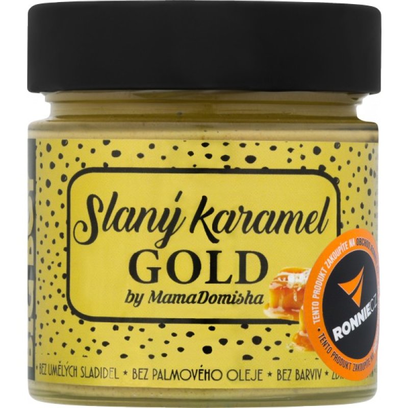 Arašídový krém Slaný karamel Gold - 250 g