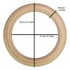 Gymnastické kruhy dřevěné TUNTURI Wooden Gym Ring