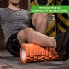 Masážní válec Foam Roller TUNTURI 61 cm/ 13 cm oranžový