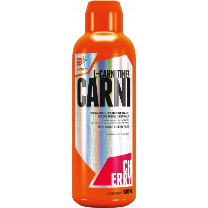 Carni Liquid 120000 mg - 1000 ml, ledový čaj broskev