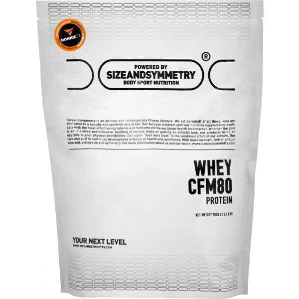 Whey CFM 80 Protein - 1000 g, čokoláda