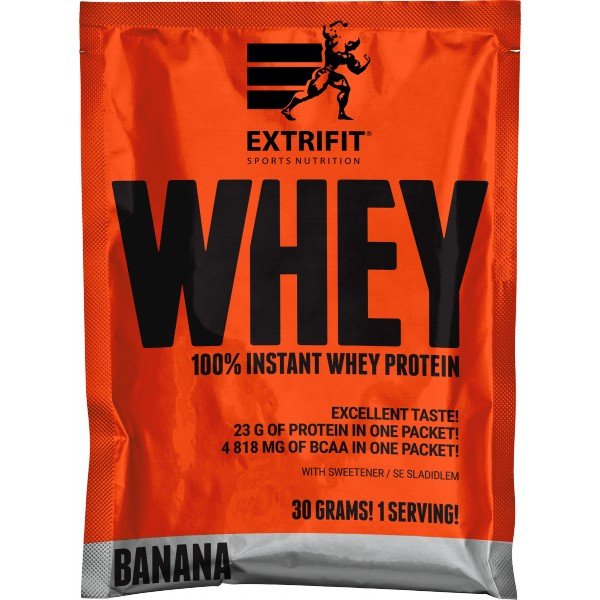 100 % Whey Protein - 30 g, banán
