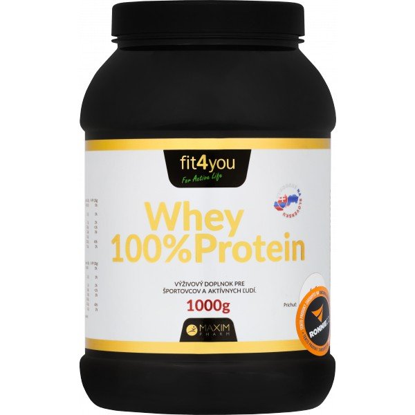 100 % Whey Protein - 1000 g, čokoláda