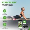 Masážní válec Foam Roller TUNTURI 33 cm / 13 cm Ružově zlatý