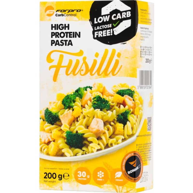 Proteinové těstoviny ForPro® - 200 g, fusilli