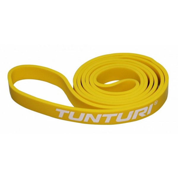 Posilovací guma Power Band TUNTURI Light žlutá