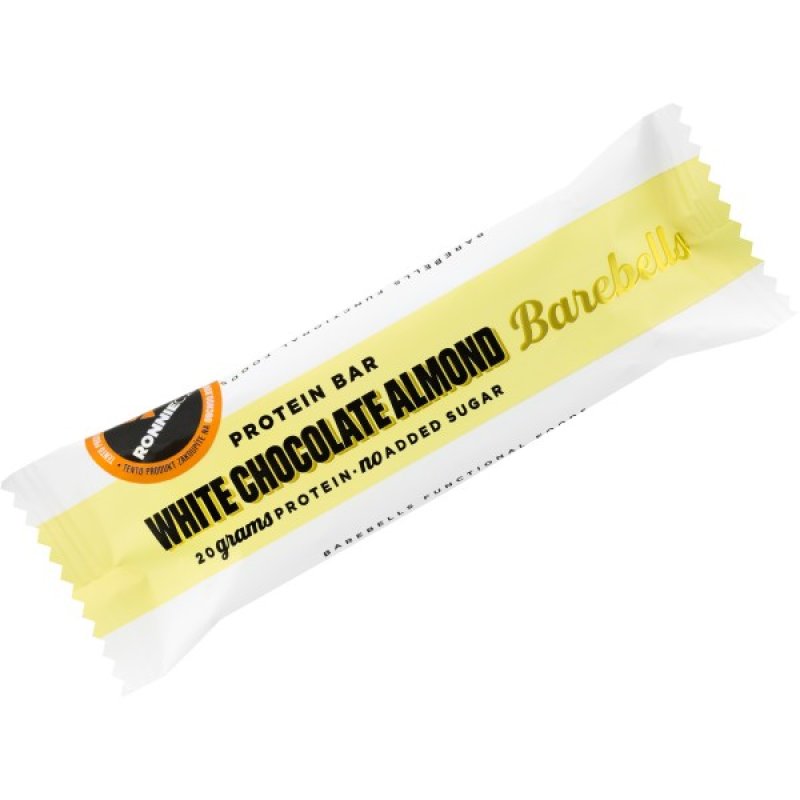 Barebells Protein Bar - 55 g, bílá čoko - mandle