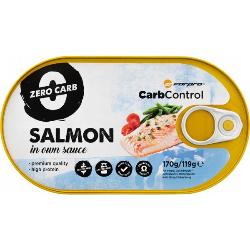 Losos ve vlastní šťávě ForPro® - 170 g