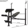 Posilovací lavice TUNTURI WB60 Olympic Width Weight Bench