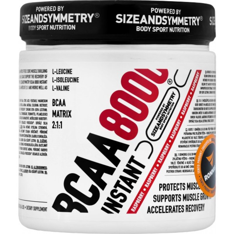 BCAA 8000 Instant - 300 g, malina