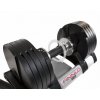 Nakládací jednoruční činka FINNLO Dumbbell Smartlock, 2x20kg