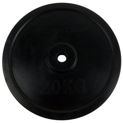 Kotouč pogumovaný TUNTURI 20 kg / 30 mm