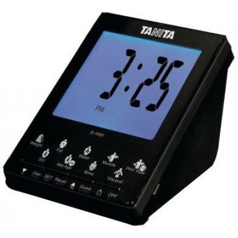 Bezdrátový displej D-1000 k analyzátoru s přenosem dat Tanita BC-1000