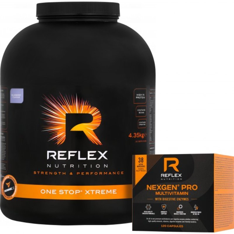 One Stop Xtreme + Nexgen Pro Multivitamin s Digestive Enzymes zdarma
