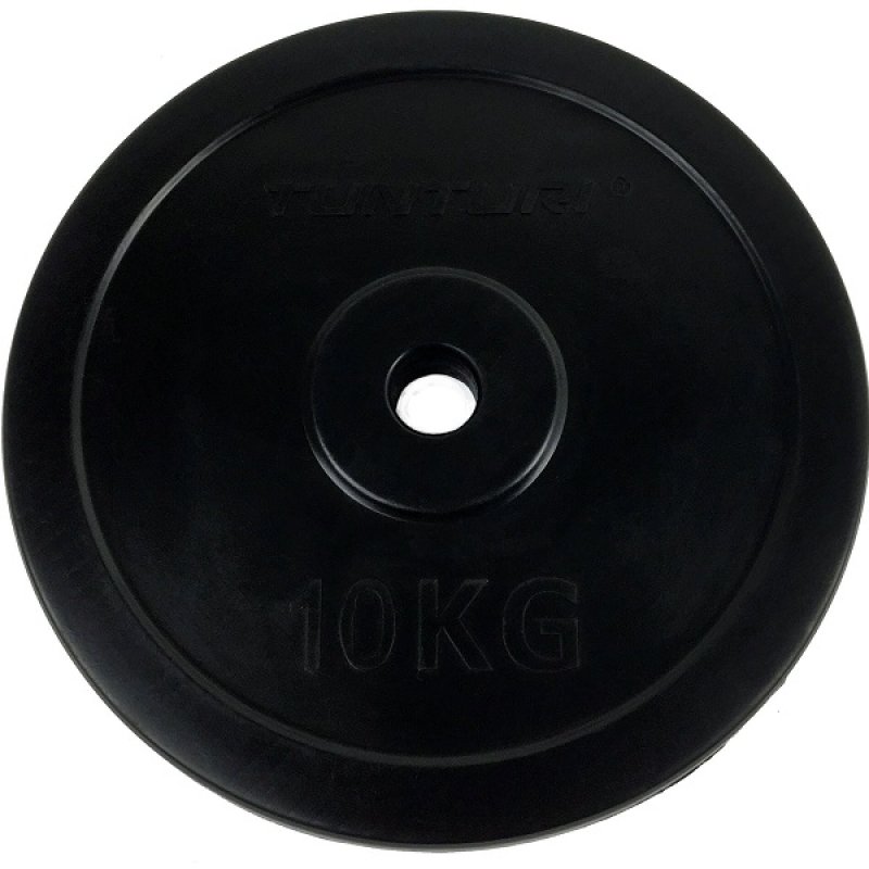 Kotouč pogumovaný TUNTURI 10 kg / 30 mm