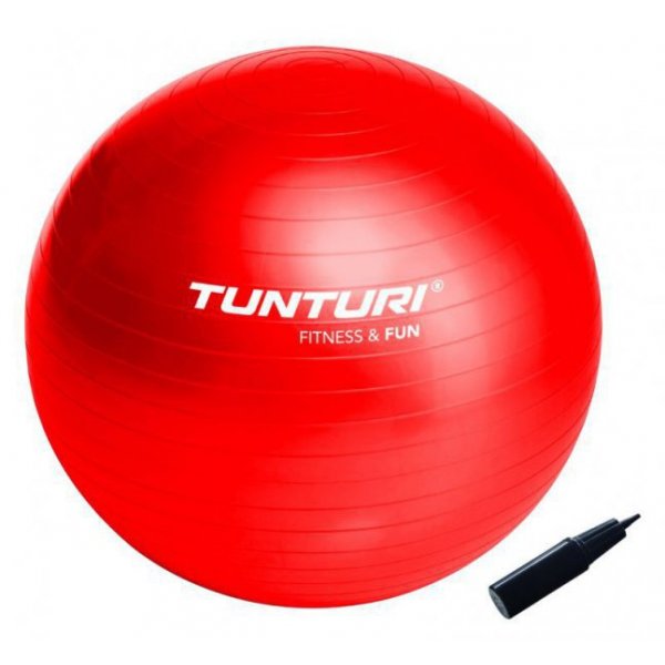 Gymnastický míč TUNTURI 65 cm červený