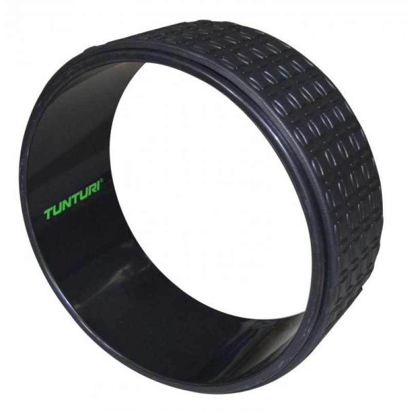 Jóga kolečko EVA černé prům 33 cm