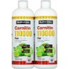 Carnitin 110000 Fair Power - 1000 ml, pomeranč