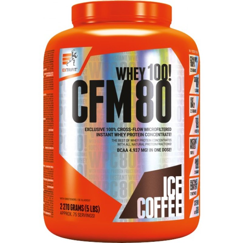 CFM Instant Whey 80 - 2270 g, čokoláda