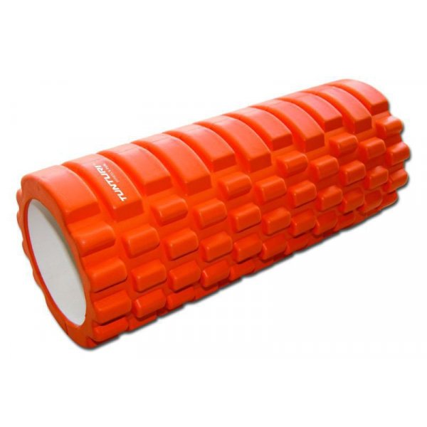 Masážní válec Foam Roller TUNTURI 33 cm / 13 cm oranžový