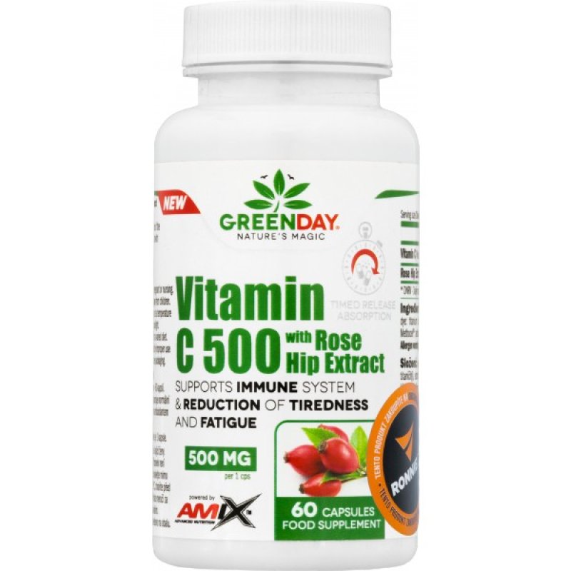 Vitamin C 500 s extraktem z šípků