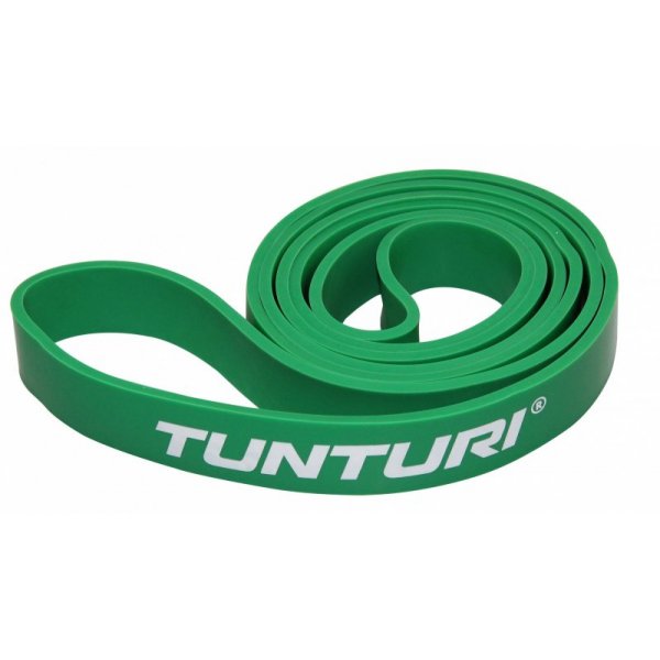 Posilovací guma Power Band TUNTURI Medium zelená
