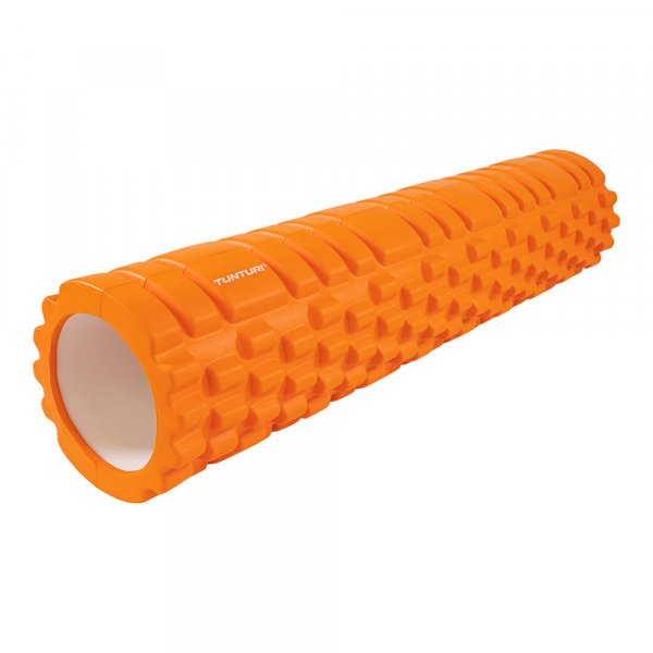 Masážní válec Foam Roller TUNTURI 61 cm/ 13 cm oranžový