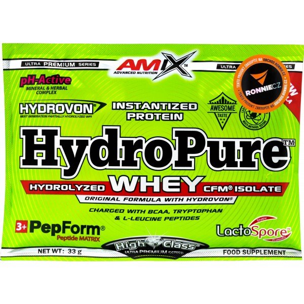 HydroPure Whey - 33 g, dvojitá čokoláda