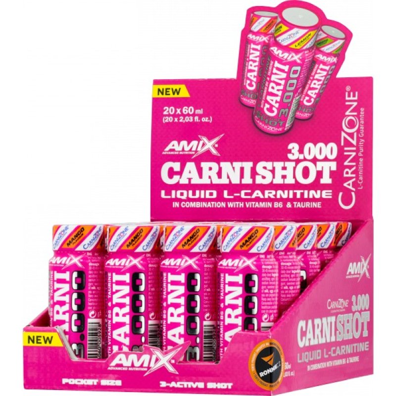 CarniShot 3000 - 20x 60 ml, mango