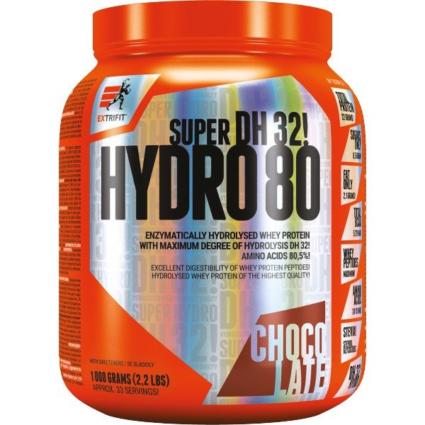 Super Hydro 80 DH32 - 1000 g, čokoláda