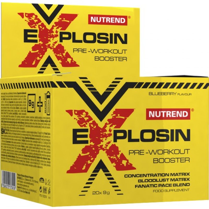 Explosin - 20x 9 g, borůvka