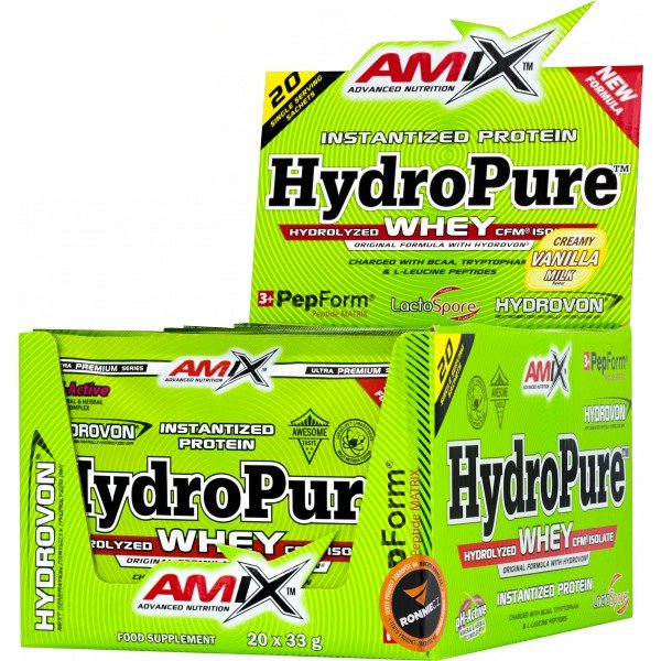 HydroPure Whey - 20x 33 g, vanilka