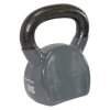 Kettlebell litinový ve vinylu TUNTURI 14 kg šedý