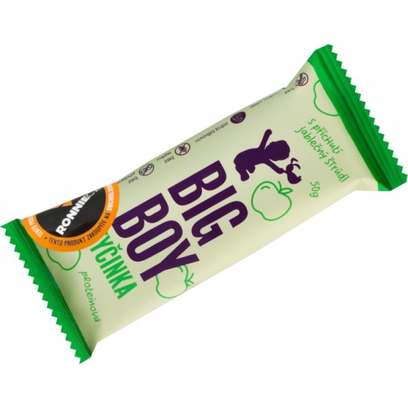 Proteinová tyčinka Big Boy - 50 g, jablečný štrúdl